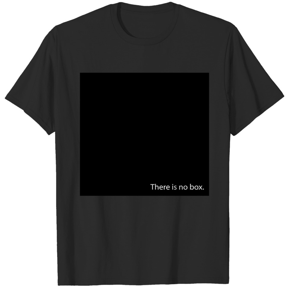There is no box. T-shirt