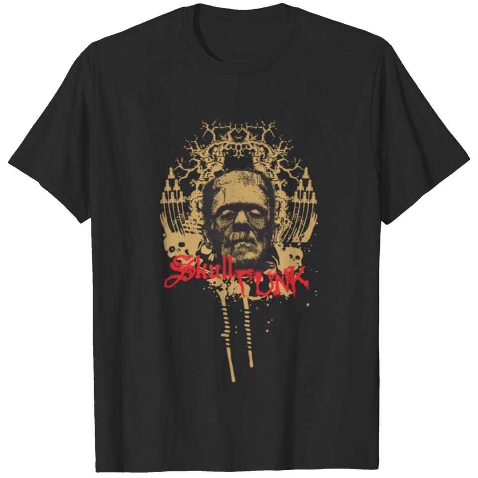 SKULL PUNK - Monster head T-shirt