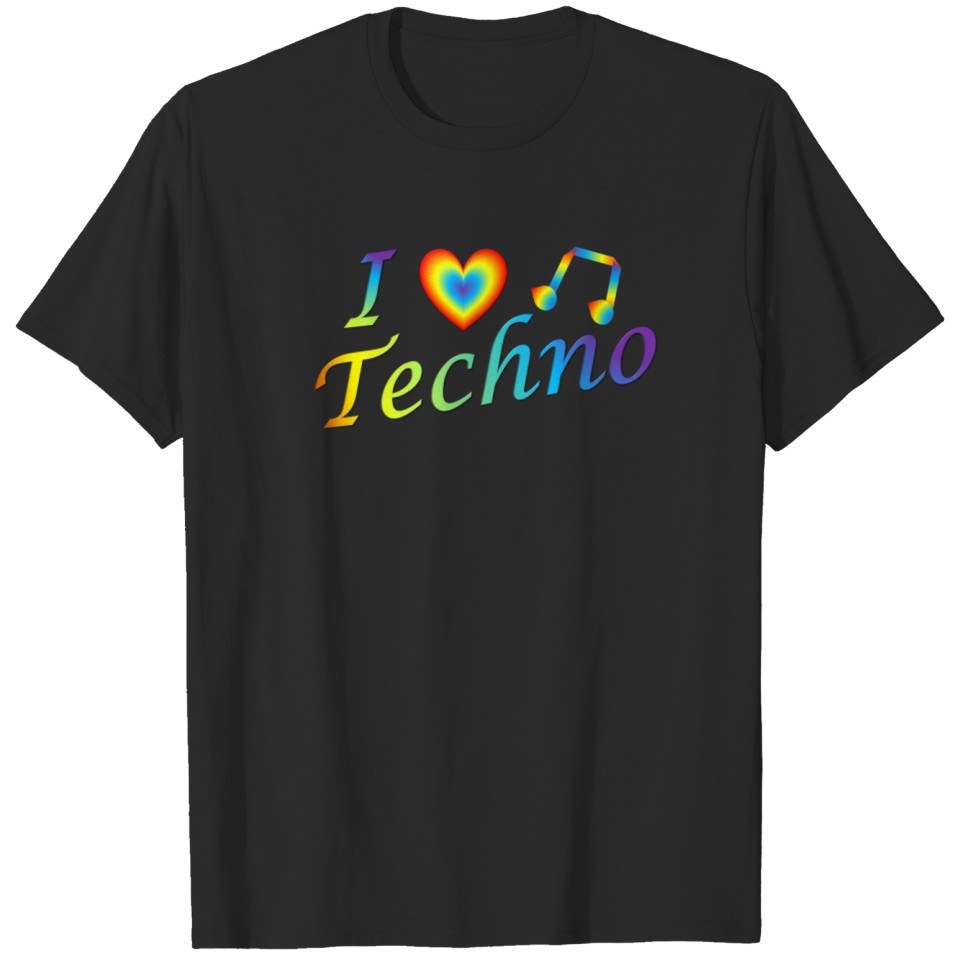 I LOVETECHNO MUSIC T-shirt