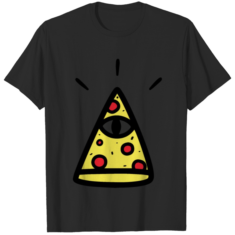 Pizza Illuminati T-shirt