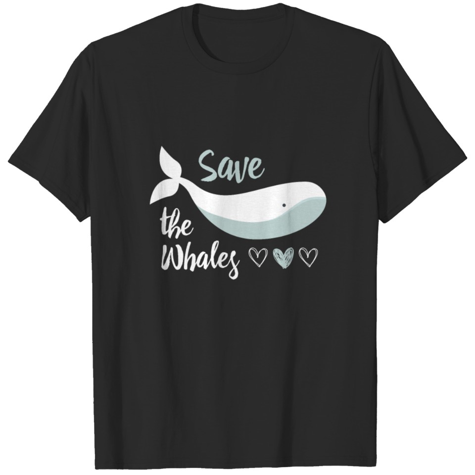 Whales - Save the whales T-shirt