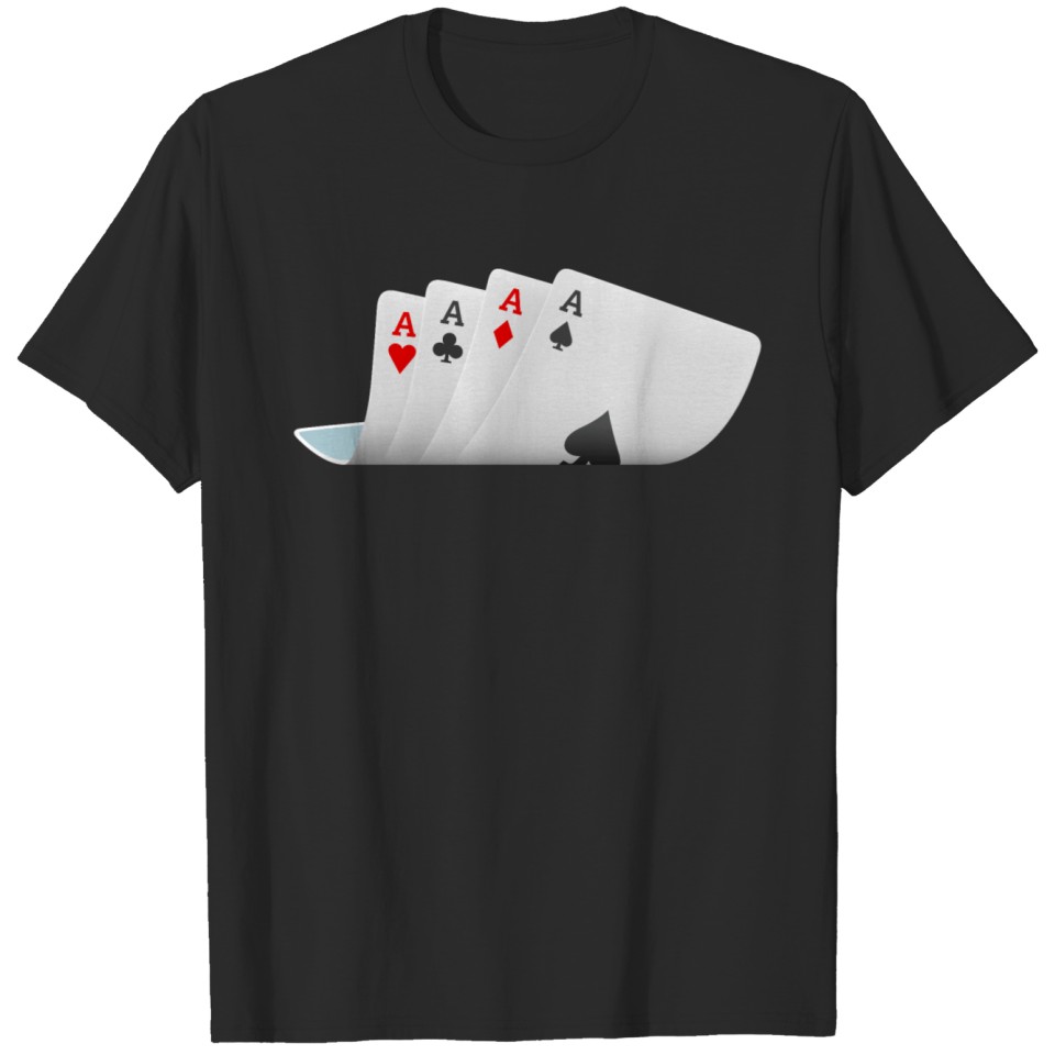 poker cards T-shirt