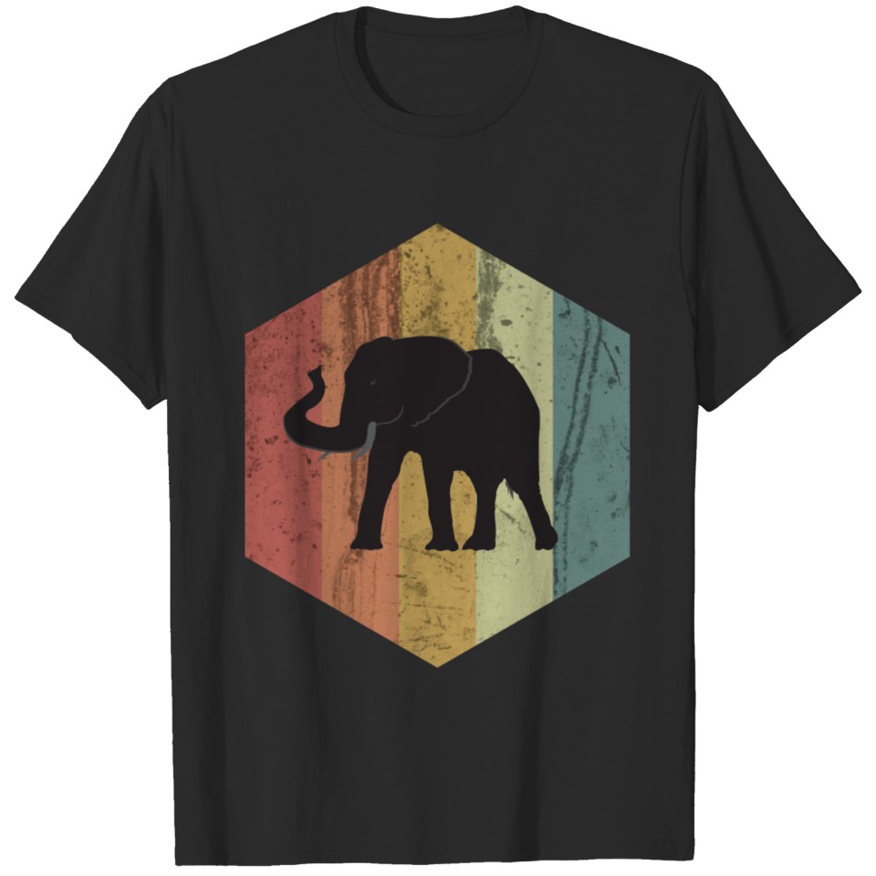 Elephant Tusked Animal Circus Africa Gift Idea T-shirt