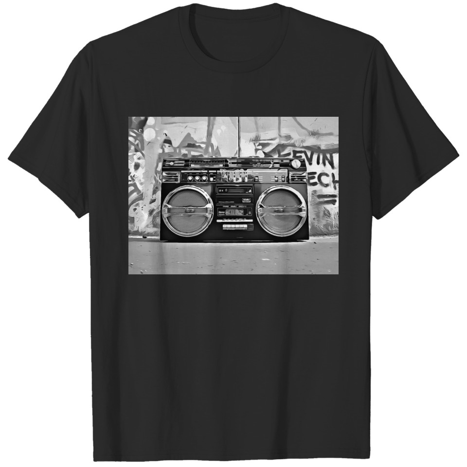 DC 102 - Graffiti B & W T-shirt