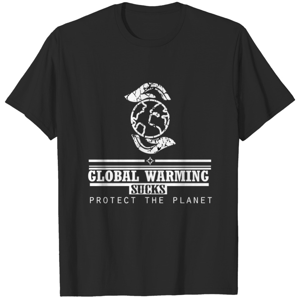 Global Warming Sucks T-shirt