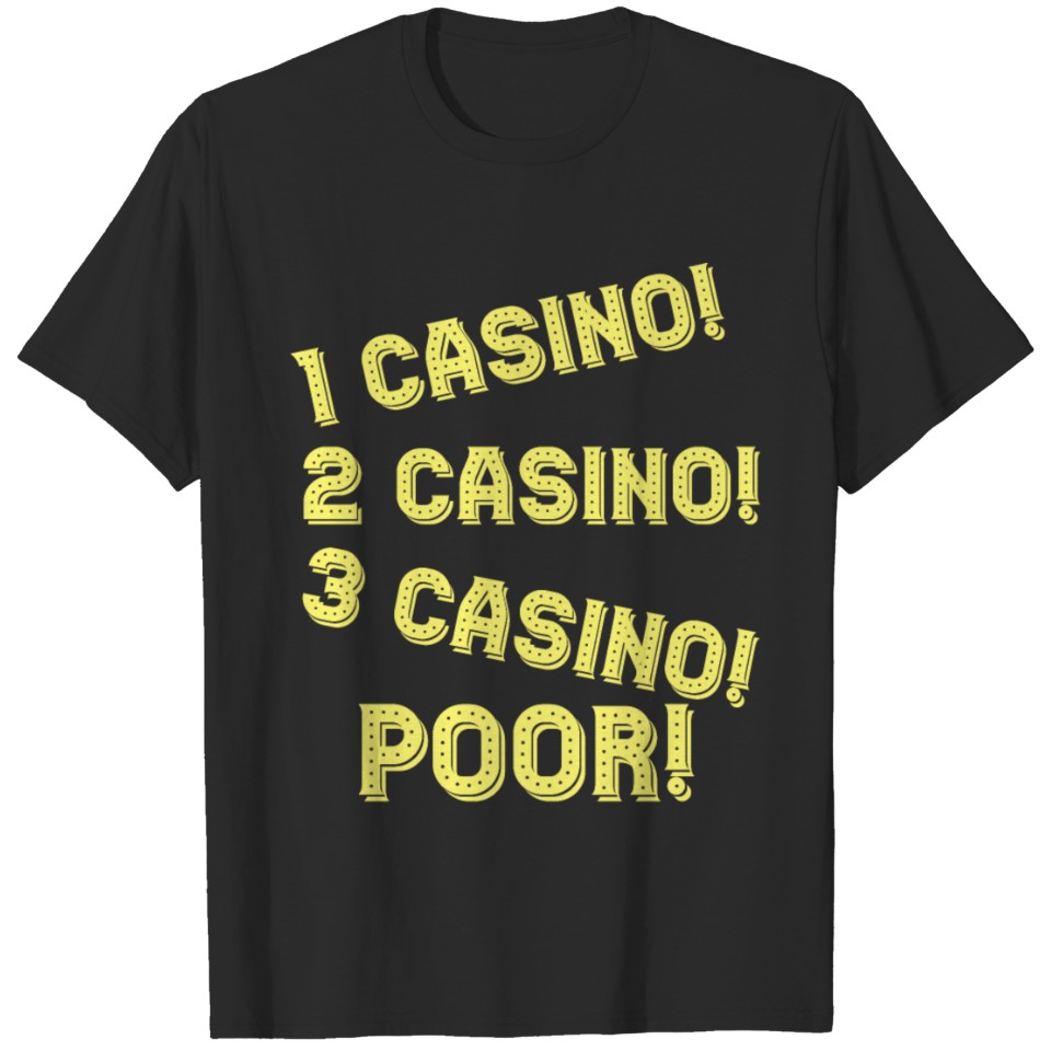 Casino T-shirt, Casino T-shirt