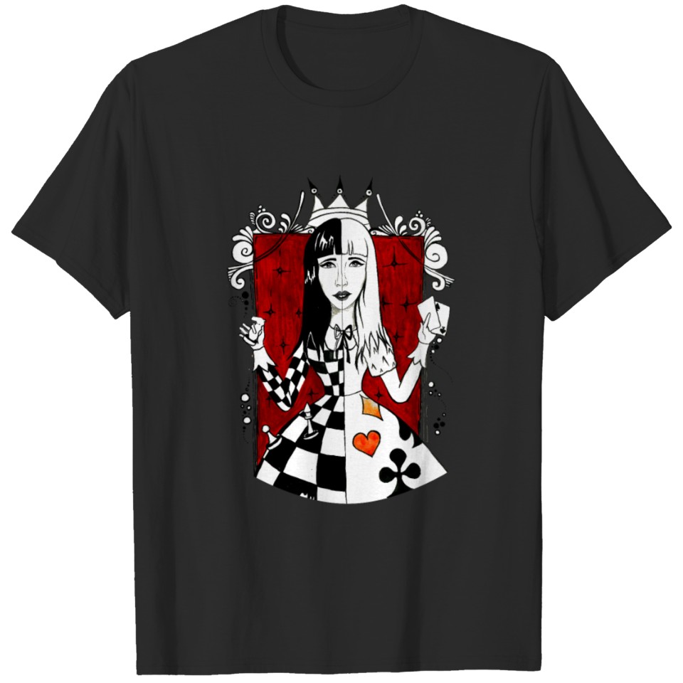 Playing Cards Queen of Hearts Shirt T-shirt