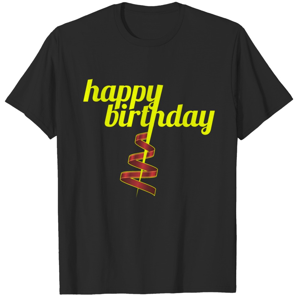 Happy birthday T-shirt