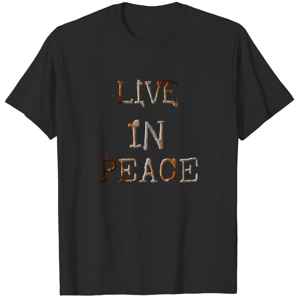 LIVE IN PEACE T-shirt