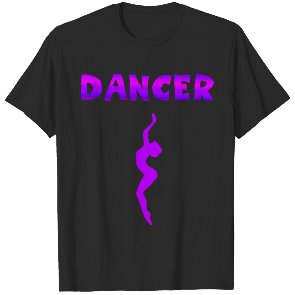 dancer, a silhouette of a graceful ballet dancer T-shirt