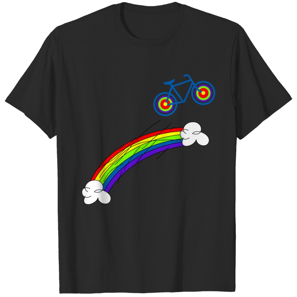 Flying bike T-shirt