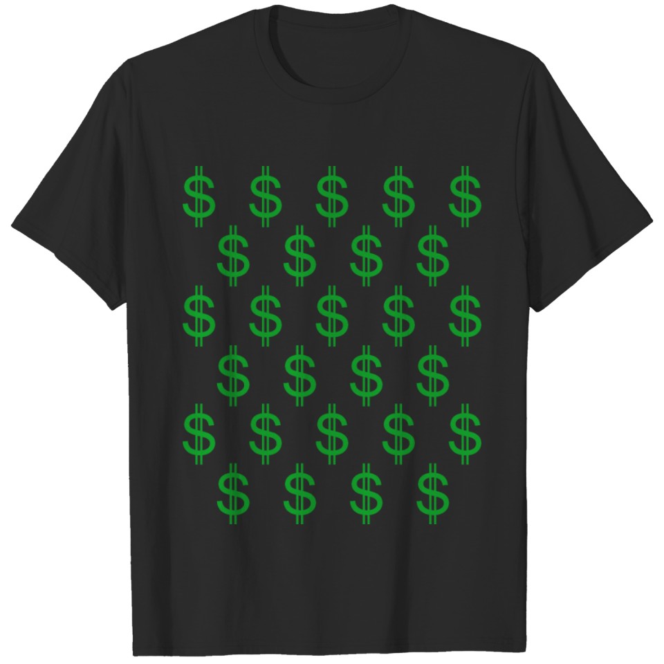Money Lover Paying Bills Dollars Birthday Gift T-shirt