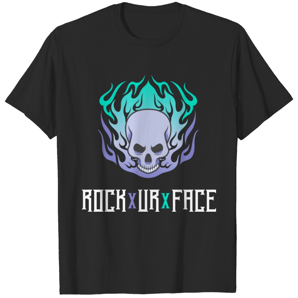 rock logo light T-shirt