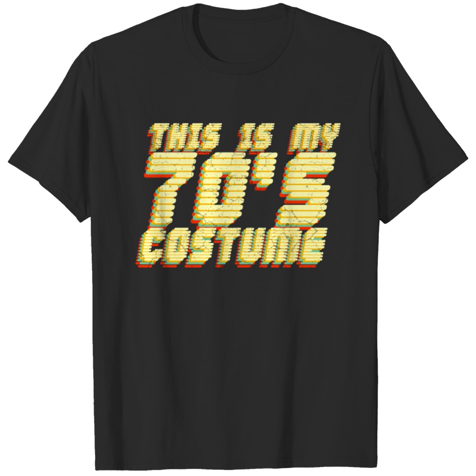 1970s Costume Retro Seventies Dancing Disco 70s T-shirt