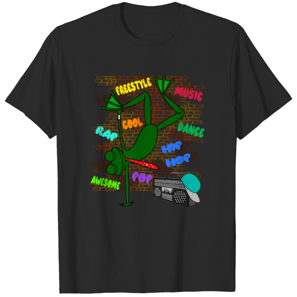 Frog - Street Dancing T-shirt