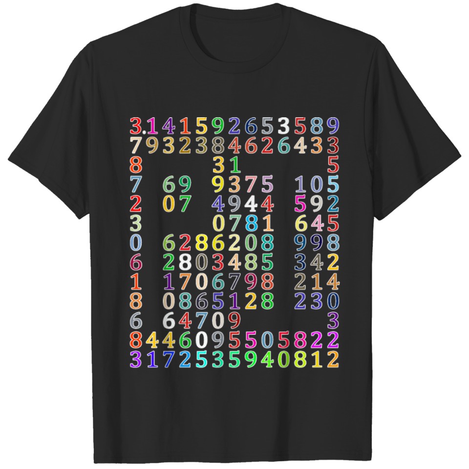 Gifts Pi Day 3.14 Math Nerd Mathematician Geometry T-shirt