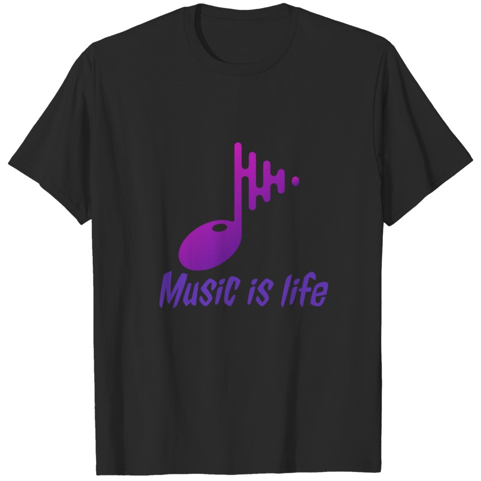 Music is life T-shirt