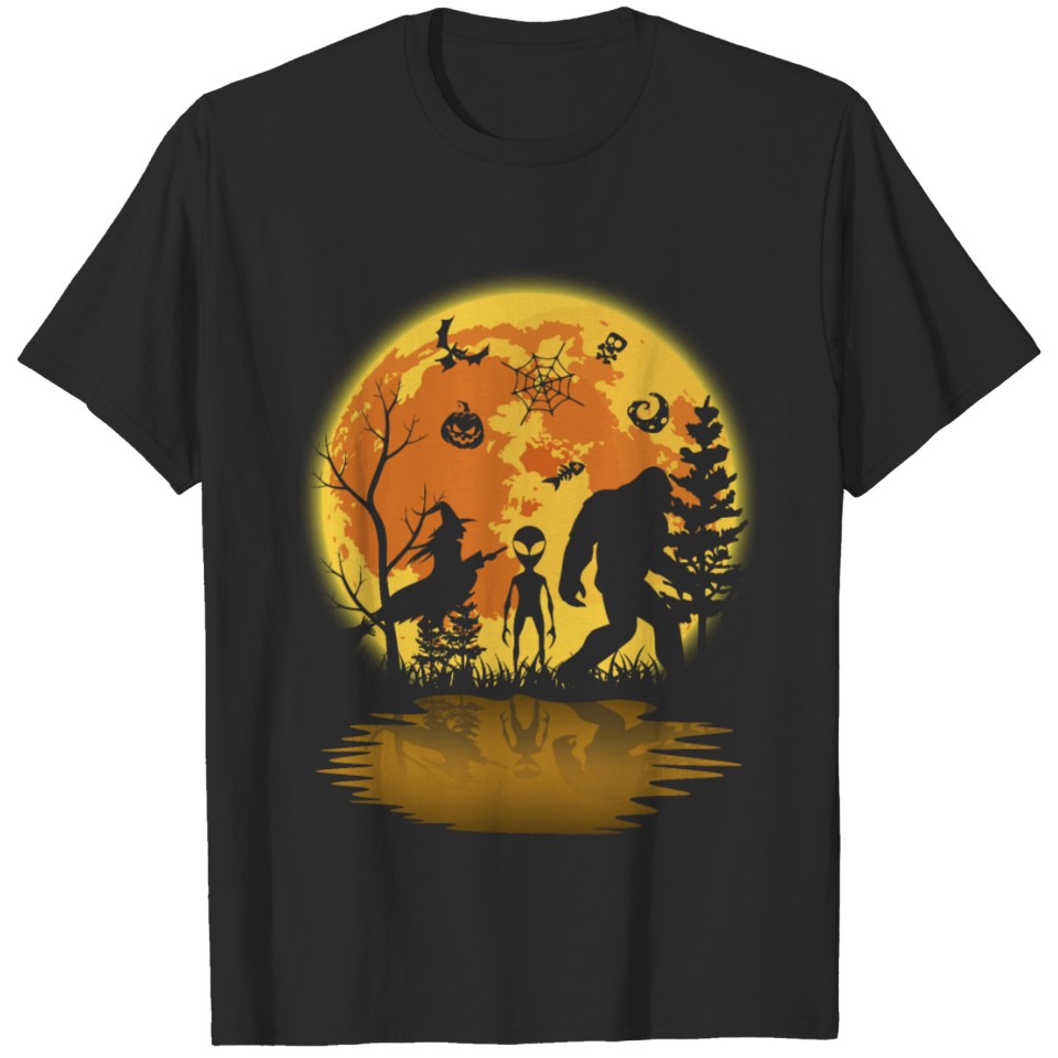 Bigfoot Halloween T-shirt