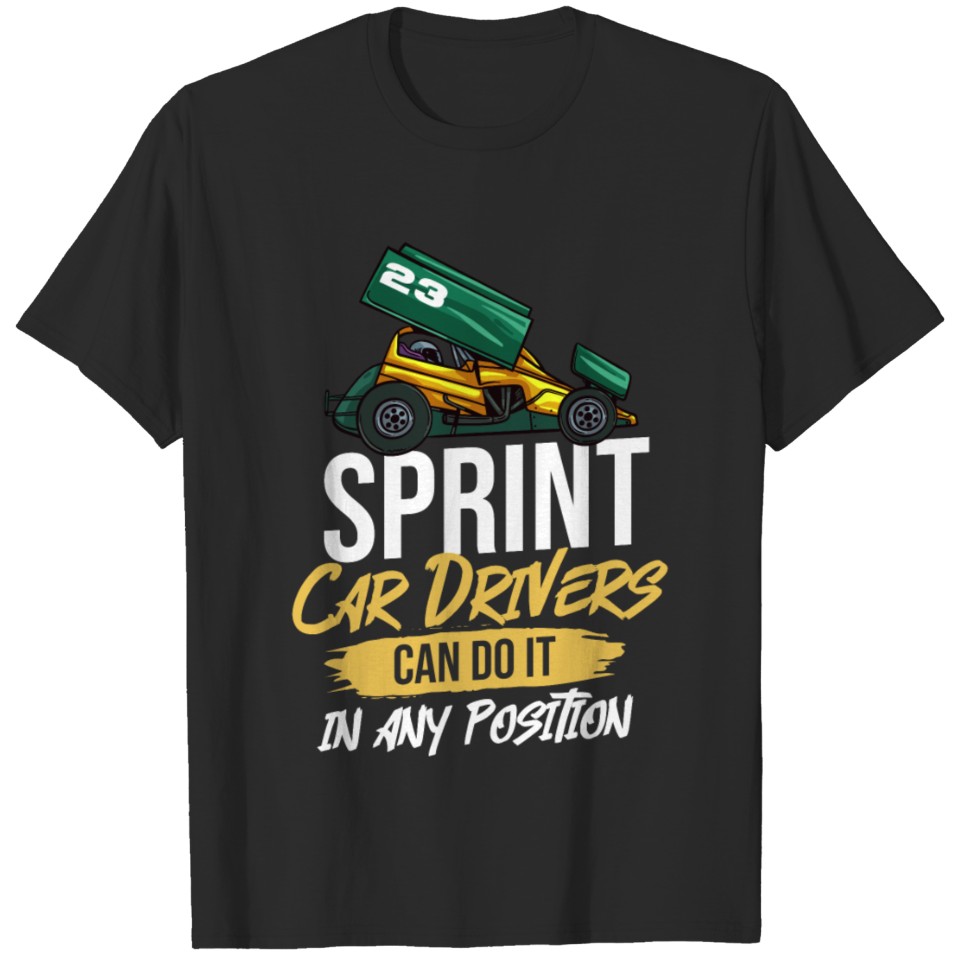 Sprint Car Racing Gift Dirt Track Racing T-shirt