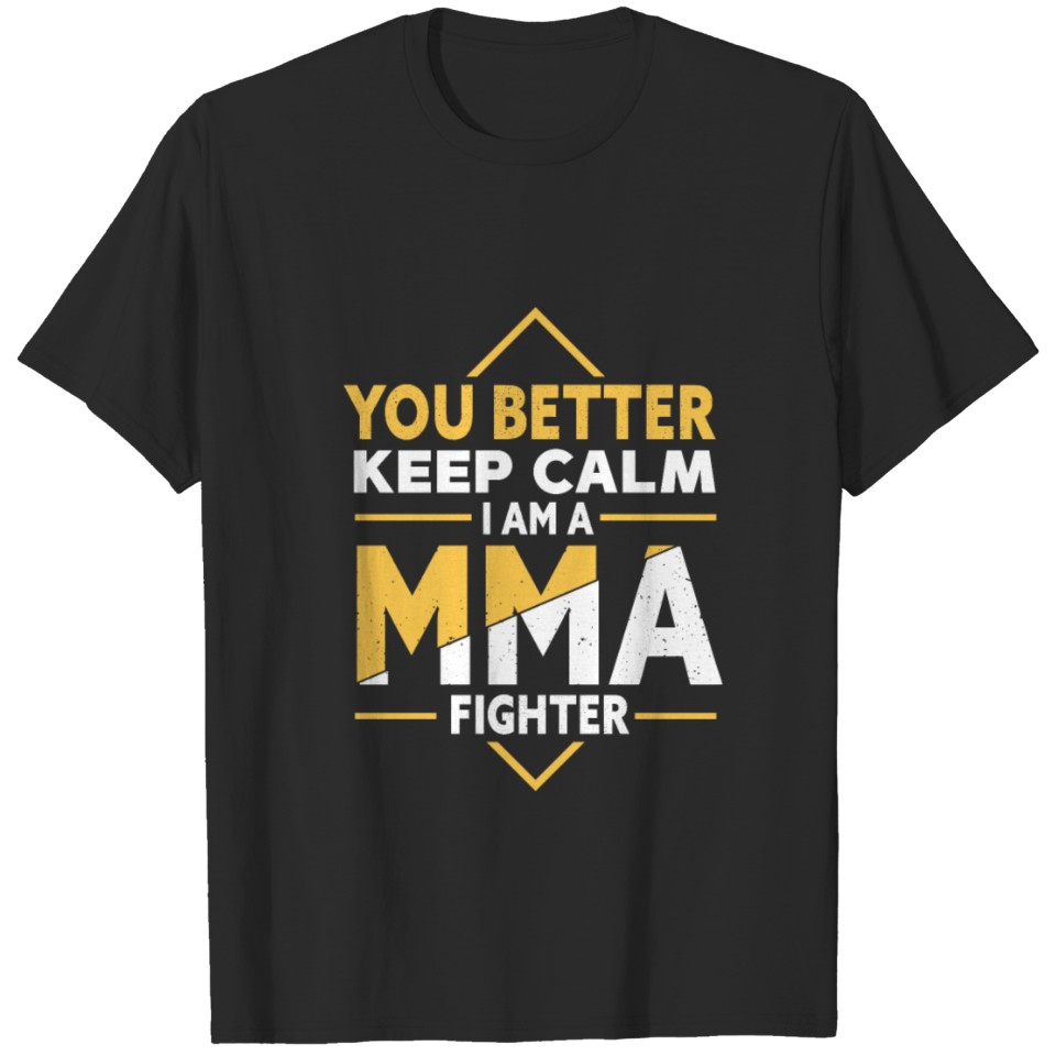Mixed Martial Arts Design T-shirt