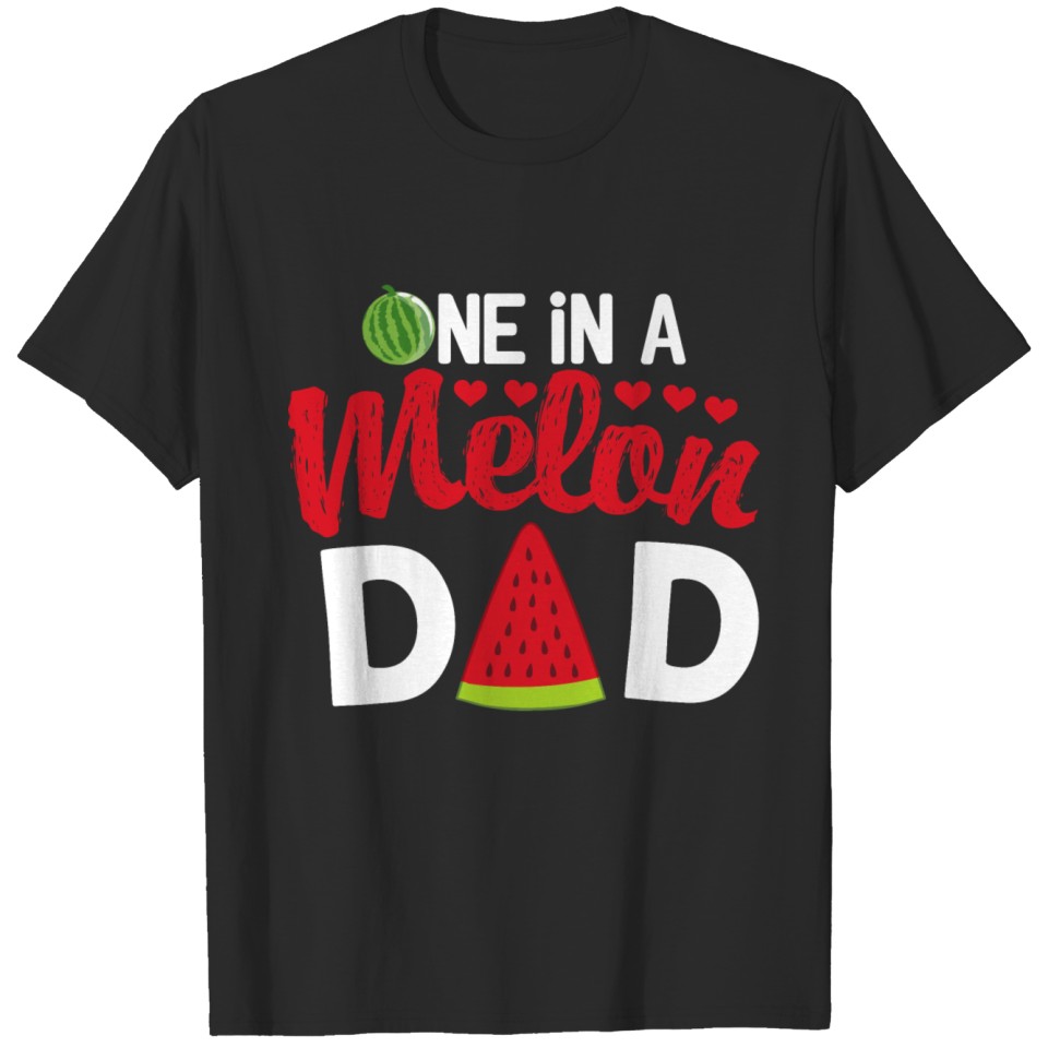 Dad Father Papa Million Melon Dad One Rare T-shirt