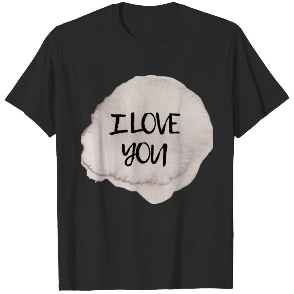 i love you T-shirt
