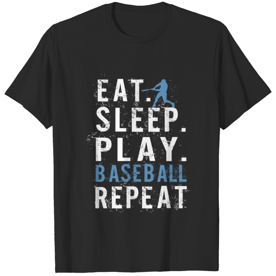 Eat Sleep Baseball T-shirt