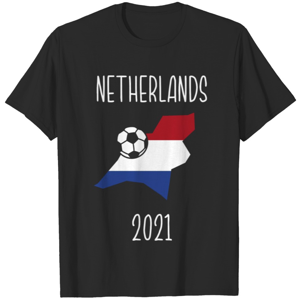 football countries flag Netherlands 2021 T-shirt