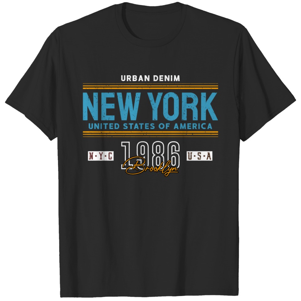 New York United States Of America Love New York T-shirt
