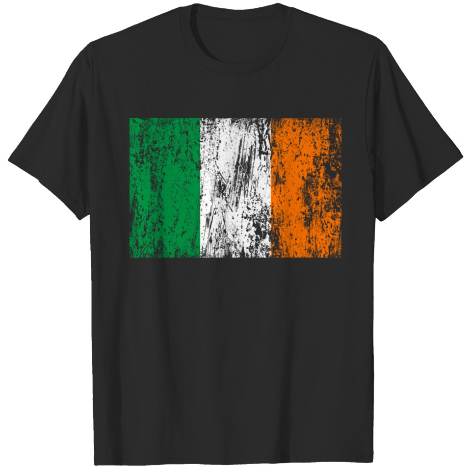 Irish Flag Pattys Drinking Team T-shirt