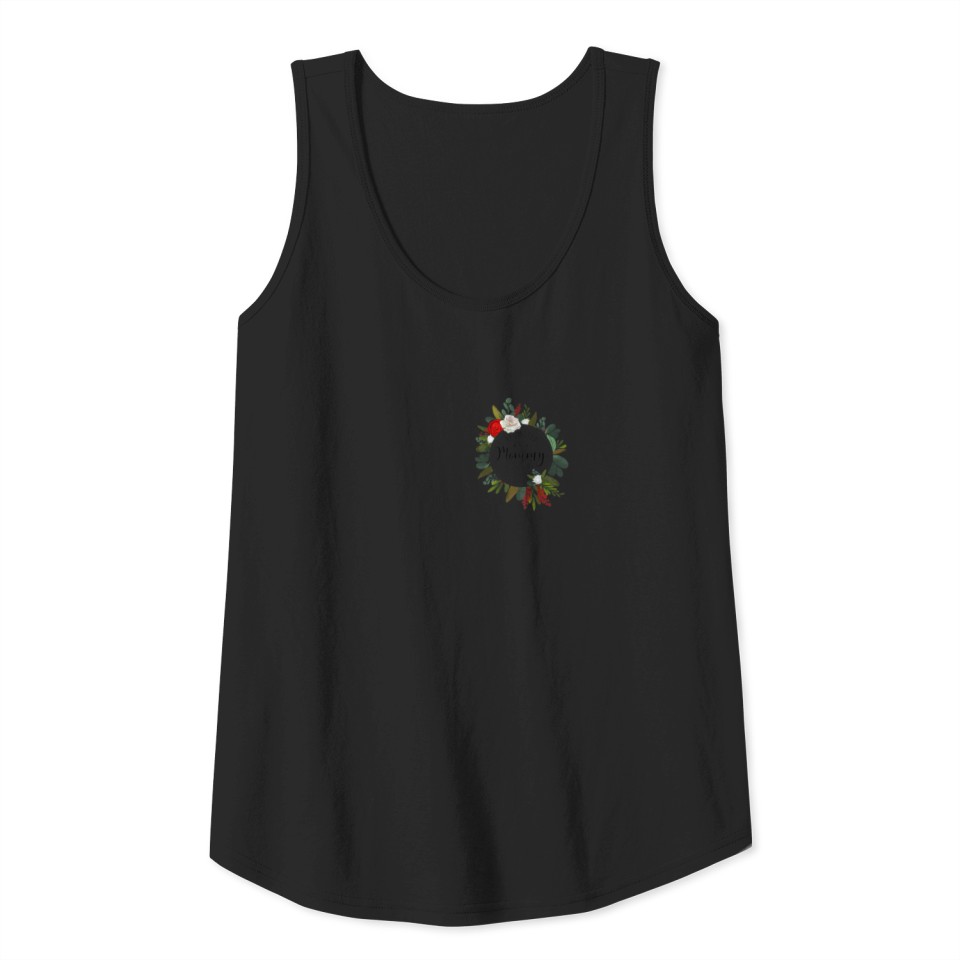 Promoted To Mommy Est 2022 Women Flower First Time Tank Top