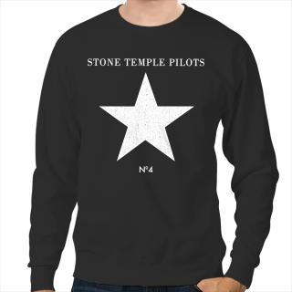 Stone Temple Pilots Rock Band Number 4 Album Cover Adult Short Sleeve Sweatshirts