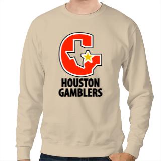 DEFUNCT - HOUSTON GAMBLERS - Houston - Sweatshirts