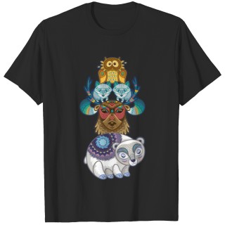 animal totem T-shirt