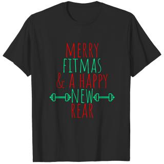 Merry Christmas & a Happy New Rear T-shirt
