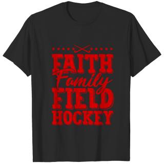 Field Hockey Faith Club T-shirt
