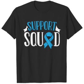 Support Squad Cancer Defeated Cancer Survivor Leuk T-shirt