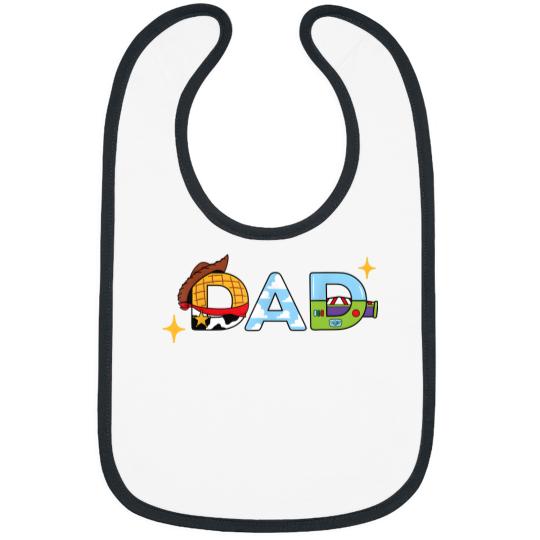 Mens Story Toy Dad It's My Birthday Father Of The Birthday Bibs