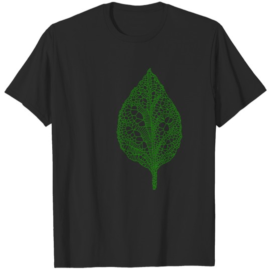 cherry tree leaf T-shirt