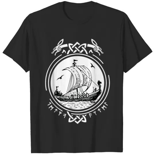 Viking Ship Boat T-shirt
