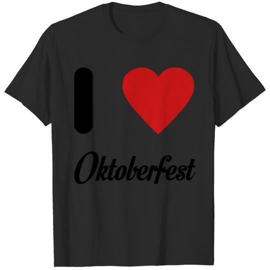 I love Oktoberfest T-shirt