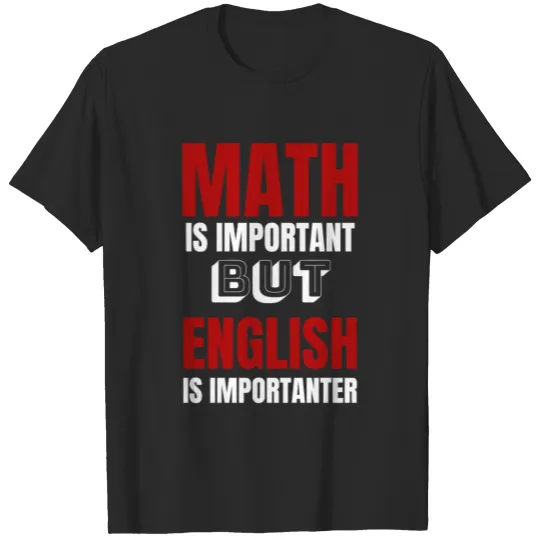 English Teacher Funny Humor Gifts T-shirt
