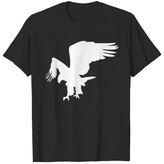 Eagle Landing On Ground T-shirt