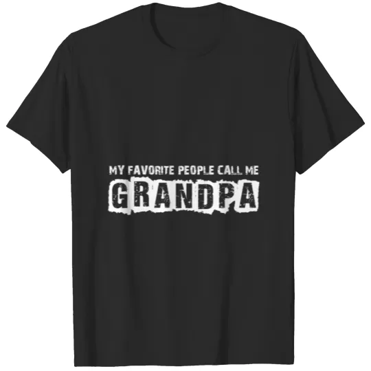 Grandma Grandpa Shirt - Grandpa T-shirt