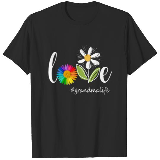 Love grandma life T-shirt