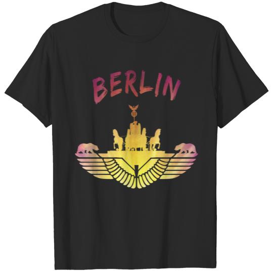 Berlin Design / Berlin Bear Brandenburger Tor T-shirt