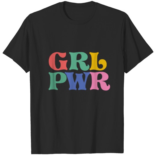 Girl Power Colorful T-shirt