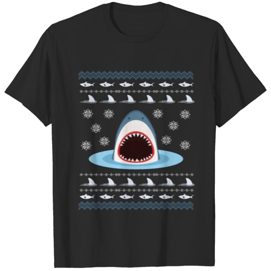 Christmas Design for Great White Lovers T-shirt