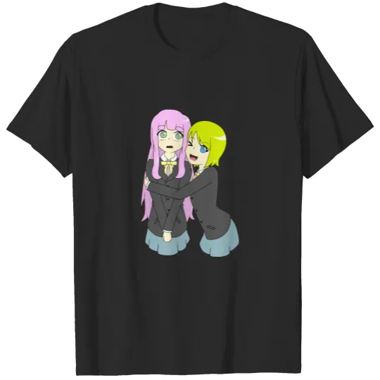 Anime Girl Hug T-shirt