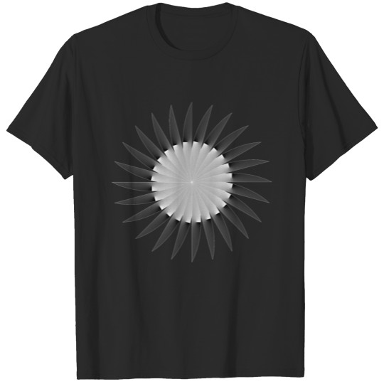 Minimal sun light grey T-shirt
